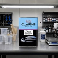Diluant acrylique à faible odeur pour peinture automobile, réducteur de solvant écologique pour la rénovation automobile et la peinture au pistolet en atelier de carrosserie