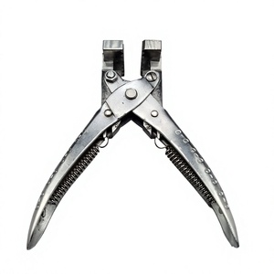 Pince à bec croisé à action parallèle de 5-1/4 pouces, outil de fabrication de bijoux, pince en acier inoxydable pour plier, façonner et former les fils métalliques - Product Image 1