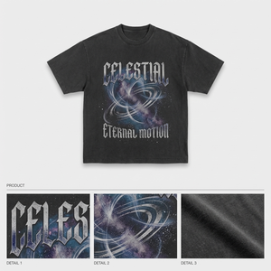 เสื้อยืดพรีเมียมวินเทจวอช 300GSM ผ้าคอตตอนหนานุ่ม ทรงโอเวอร์ไซส์ บ็อกซี่ ครอป พิมพ์ลายกราฟิก สำหรับผู้ชาย - Product Image 2