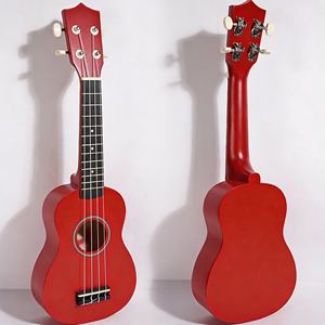 อูคูเลเล่ลดราคา สำหรับผู้เริ่มต้น ทำจากไม้บาสวูด กีตาร์โปร่งขนาดเล็ก น่ารัก เครื่องดนตรีสำหรับผู้ใหญ่และเด็ก พร้อมส่ง - Product Image 5