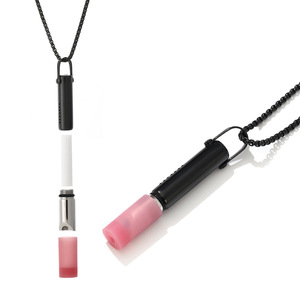 Collana Aromaterapica Profumata alla Frutta con Boccaglio in Silicone Sostituibile, Ciondolo Regolabile per Meditazione e Sollievo dall'Ansia - Product Image 3