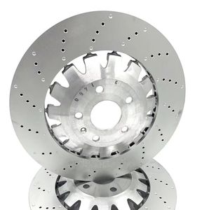 Système de disque de frein avant 370 mm, pièces détachées auto 8J0615301K pour <span class=keywords><strong>TT</strong></span> <span class=keywords><strong>RS</strong></span> RS3 8P <span class=keywords><strong>TT</strong></span> <span class=keywords><strong>RS</strong></span> S5 Q5 LEON - Product Image 3