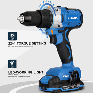 <span class=keywords><strong>Trapano</strong></span> <span class=keywords><strong>a</strong></span> Impatto Cordless Galaxia <span class=keywords><strong>a</strong></span> 2 Velocità, <span class=keywords><strong>20V</strong></span>, Elettrico - Product Image 2