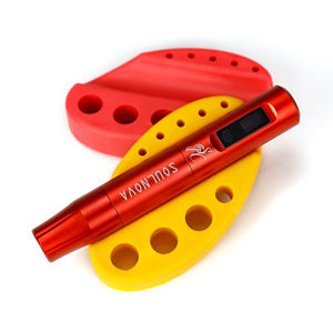 Venta al por mayor de fábrica, soporte de silicona para tinta de tatuaje, soporte para pluma de tatuaje, accesorios de maquillaje permanente para estudio de belleza - Product Image 3