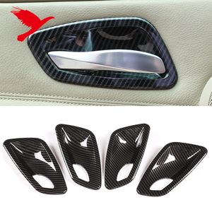 Accessori Per auto Porta Interna Maniglia Bowl Cup Cover Trim ABS 4PCS Per <span class=keywords><strong>BMW</strong></span> 3 Serie E90 E91 4dr Sedan /Touring 2005-2012 - Product Image 2