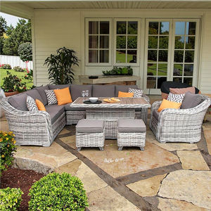 Ensembles en Rotin Osier de Patio en Gros Canapé de Jardin Mobilier de Salon Moderne Ensemble de Canapés Mobilier de Jardin Extérieur - Product Image 6