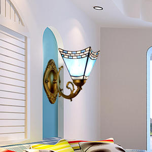 Lámpara de Pared LED de Estilo Mediterráneo, Luz Blanca Cálida, Entrada de 220V, Decorativa para Dormitorio, Balcón, Pasillo, Bar, Cafetería, Habitación Infantil - Product Image 5