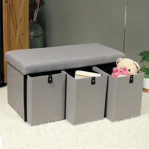 Bailey Living Room Living Room Furniture Collapsible <strong>Storage</strong> Ottoman <strong>Bench</strong> <strong>with</strong> Drawers - Product Image 3