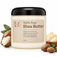 Prix de gros pour marque privée, beurre de karité pur à 100%, raffiné, biologique, brut, beurre corporel pour la peau et les cheveux