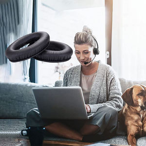 Coussinets d'écouteurs sans fil en cuir protéiné éponge à mémoire pour QC35 QC25 QC15 AE2 écouteurs coussinets d'oreille - Product Image 5