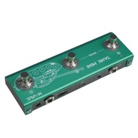 M-VAVE TANK MINI Contrôleur de pied multi-préréglages, 3 banques de préréglages, contrôle +/-, Contrôleur MIDI compact pour effets multiples guitare/basse