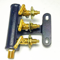 Vanne de sécurité hydraulique en laiton pour gaz/air, contrôle d'entrée haute température, taille de port 1/4, accessoires pour cuisinière/brassard à gaz, barbecue
