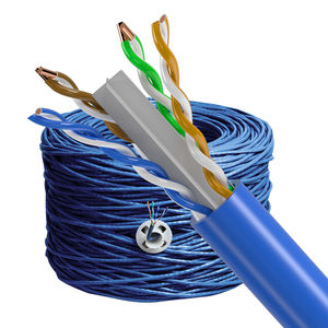<span class=keywords><strong>สาย</strong></span>เคเบิลเครือข่ายกลางแจ้ง <span class=keywords><strong>Cat6A</strong></span> UTP 8 คอร์ จากผู้ผลิตโดยตรง HI <span class=keywords><strong>LINK</strong></span> ความยาว 305 ม. 1000 ฟุต 23awg ทองแดงแท้ ได้รับการรับรองมาตรฐาน ISO CPR ความต้านทาน 100 โอห์ม - Product Image 3