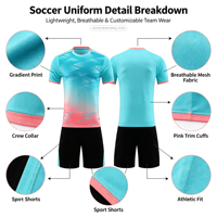 Maillot de football tendance pour homme à motif géométrique par sublimation, idéal pour l'entraînement des clubs professionnels et les sports athlétiques