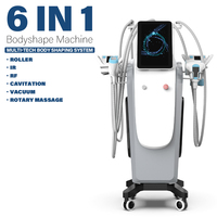Perfectlaser 40K 80K Cavitation Ultrasonique, Machine à Rouleaux Sous Vide RF, Lifting Cutané, 6 en 1, Machine de Remodelage Corporel Vela