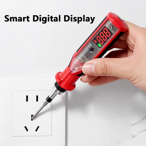 Cacciavite a cricchetto multifunzione con tester di tensione intelligente, punte staccabili a doppio uso e tester di tensione con display digitale - Product Image 5