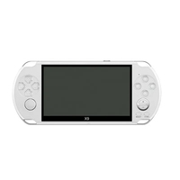 X9S Console de jeu vidéo Offre Spéciale 5.1 pouces écran HD Double intégré 10000 jeux multimédia rétro lecteur de jeu portable