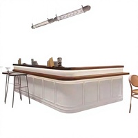 Bureau de réception commercial moderne et convertible en bois massif Sincoo QT77, extensible et réglable, pour spa et bureau, vente en gros, Guangdong Chine