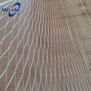 Stainless Steel <strong>Wire</strong> Mesh 304 Stainless Steel <strong>Wire</strong> Rope Mesh High-altitude protection <strong>Net</strong> Metal Decorative <strong>Net</strong> - Product Image 4