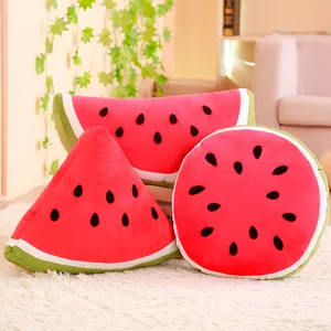 Simulation Watermelon Pillow Toy Multi Shape Soft Stuffed Plush Watermelon Cushion Plush Toy