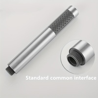 Pommeau de douche à main de luxe en acier inoxydable Style moderne Portable pluie salle de bain accessoire économie d'eau pulvérisateur à main