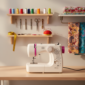 Offre Spéciale – Excellent Prix – <span class=keywords><strong>Machine</strong></span> <span class=keywords><strong>à</strong></span> <span class=keywords><strong>Coudre</strong></span> <span class=keywords><strong>Automatique</strong></span> Mini Plate <span class=keywords><strong>à</strong></span> Moteur, Multifonction, <span class=keywords><strong>à</strong></span> Distance d'Aiguille Réglable, pour Usage Domestique - Product Image 1