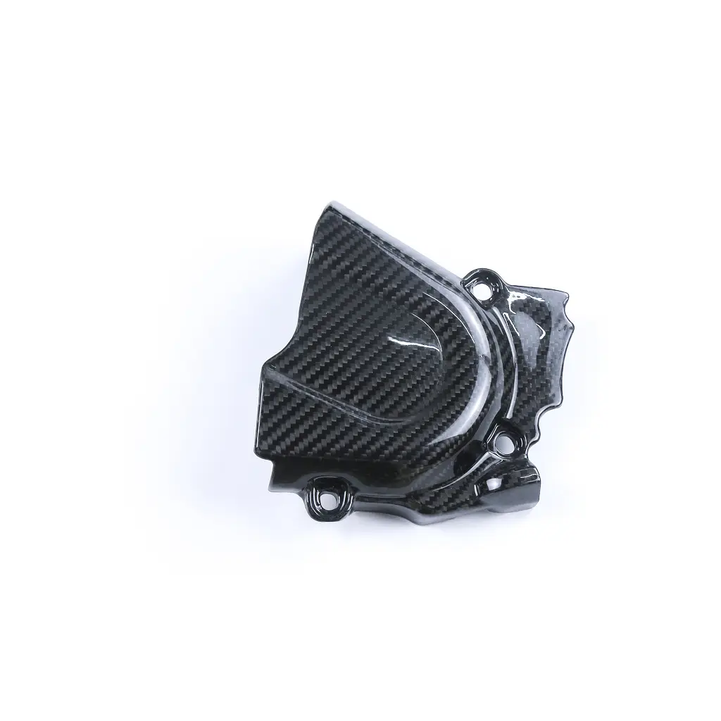Verkleidung sätze aus 100% Kohle faser gewebe für Motorräder Vordere Kettenrad abdeckung für KTM DUKE 690 2011-2019
