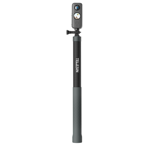 Accessoires de caméra d'action légers Telesin en fibre de carbone <span class=keywords><strong>3M</strong></span> pour Insta360 X3/2, bâton de selfie - Product Image 1