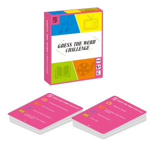 <span class=keywords><strong>Gioco</strong></span> di Carte 'Indovina <span class=keywords><strong>la</strong></span> <span class=keywords><strong>Parola</strong></span>' da 52 Pezzi - Puzzle a Tema Musica, Cinema e TV per Feste, dai 14 Anni in Su, 30 Minuti di <span class=keywords><strong>Gioco</strong></span> in Scatola 15x12x4cm - Product Image 3