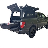 Auvent rigide imperméable XINYI en aluminium pour camionnettes Ford F150 2019 Nissan Titan avec garantie d'un an