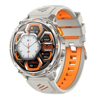 Reloj Inteligente 2025 con Brújula y Súper Batería de 1100 mAh, Resistente al Agua 3 ATM, para Deportes al Aire Libre y Moda, para Hombres y Mujeres