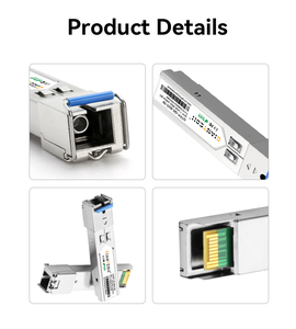 GIANTECH 20KM BIDI SFP 1.25G Monomode Monofibre T1310nm R1550nm Transceiver Fibre Optique SC Compatible 5G POE pour H3C - Product Image 4