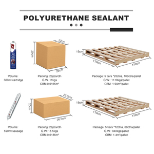 Mh571a PU <span class=keywords><strong>Sealant</strong></span> một thành phần Polyurethane tự động xe buýt cửa sổ không thấm nước ô tô màu xanh xe PU <span class=keywords><strong>Sealant</strong></span> 310 ml trong số lượng lớn - Product Image 6