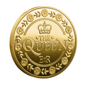 Pièce commémorative en métal de la reine Élisabeth II, 1926-2022, souvenir à thème commémoratif, gravée recto-verso - Product Image 3