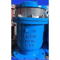 Vanne de décharge rapide composite P41X-16C RF WCB, type à bille, pour évacuation d'eau