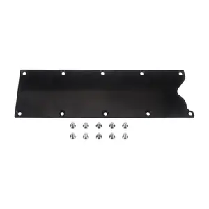 Gen 3 Billet Valley Pan Cover Plate Black For LS1 LS2 LS