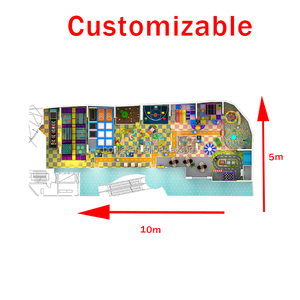 High Quality Indoor Children's Soft Play Equipment <b>Set</b> Commercial Children's Playground with Kids Trampoline - Product Image 4