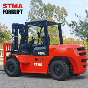 Электрический вилочный погрузчик STMA 7 тонн, 4-позиционный, на литиевой батарее, 7000 кг, высота подъема 3-6 м, с опциональным навесным оборудованием - Product Image 6