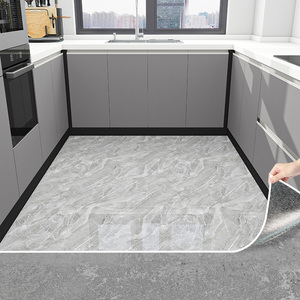 Autoadhesivo de mármol PVC impermeable para suelo extraíble <span class=keywords><strong>pegatinas</strong></span> de <span class=keywords><strong>baño</strong></span> Exterior Hospital dormitorio centro comercial antideslizante - Product Image 4
