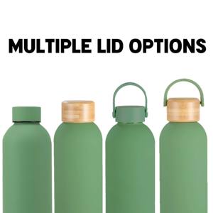 ขวดน้ำสแตนเลสสุญญากาศสองชั้น ขนาด 500 มล. พิมพ์ลายตามสั่ง ป้องกันการรั่วซึม เหมาะสำหรับออกกำลังกายและเดินทาง สำหรับผู้ใหญ่ - Product Image 4