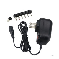 12W Multi Chargeur 12V9V7. 5V6V5V4. 5V3V avec Six pointe DC pour LA lumière MENÉE/Appareil Ménager