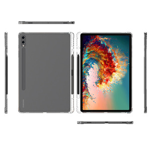 Custodia Protettiva Trasparente in TPU Antiurto con Slot per Penna per Samsung <span class=keywords><strong>Galaxy</strong></span> Tab A9 Ultra A11 Plus S9 FE S9 S8 <span class=keywords><strong>A8</strong></span> - Product Image 5