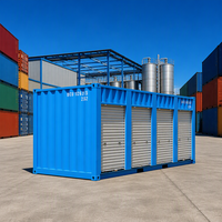 Conteneur de stockage à porte à enroulement de 20 pieds, personnalisé en usine, DFC, nouveau modèle