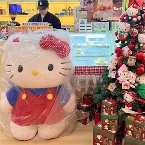 TikTok 같은 스타일 KT 곰 잠자는 동반자 봉제 장난감 남여 공용 선물 스트레스 완화 소파 등받이 귀여운 슈퍼 부드러운 봉제 베개 - Product Image 1