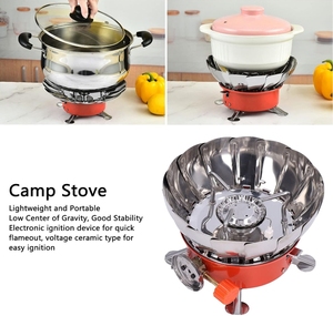 Ветрозащитная Сверхлегкая газовая плита для кемпинга - Product Image 6