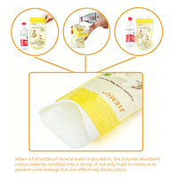 Sac à urine portable pliable et écologique pour enfants, 700 ml, jetable, unisexe, pour usage extérieur d'urgence