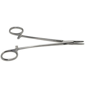 Mecanismo de Bloqueo para Agujas Quirúrgicas Veterinarias, para Procedimientos de Sutura, Pinza Reutilizable de Acero Inoxidable para Sujetar Agujas - Product Image 6
