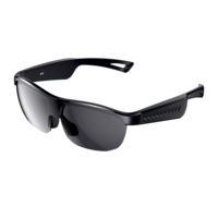 Lunettes intelligentes L01 avec traduction IA, lunettes de soleil avec fonction d'appel, coupe-vent, Bluetooth, élégantes pour le vélo et les activités de plein air