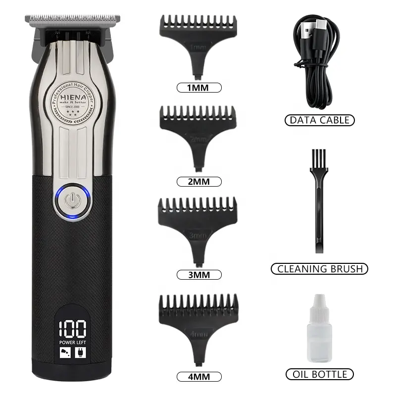 Hiena Nieuwe Mode Low-Noise Baby Tondeuse Removal Apparaten Trimmer Baard Trimmer En Tondeuse Voor Mannen Elektrisch