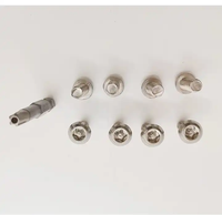 Baut Kepala Tombol Torx Baja Tahan Karat 304 Pabrik M5 M6 M8 Model Anti Maling Tersedia untuk Semua Standar yang Tersedia
